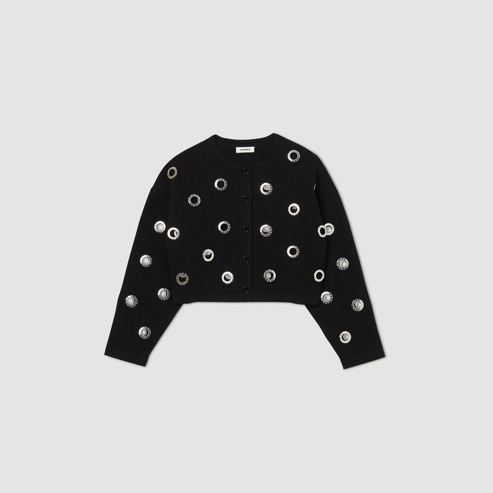 Cardicoat con occhielli - Donna | Sandro