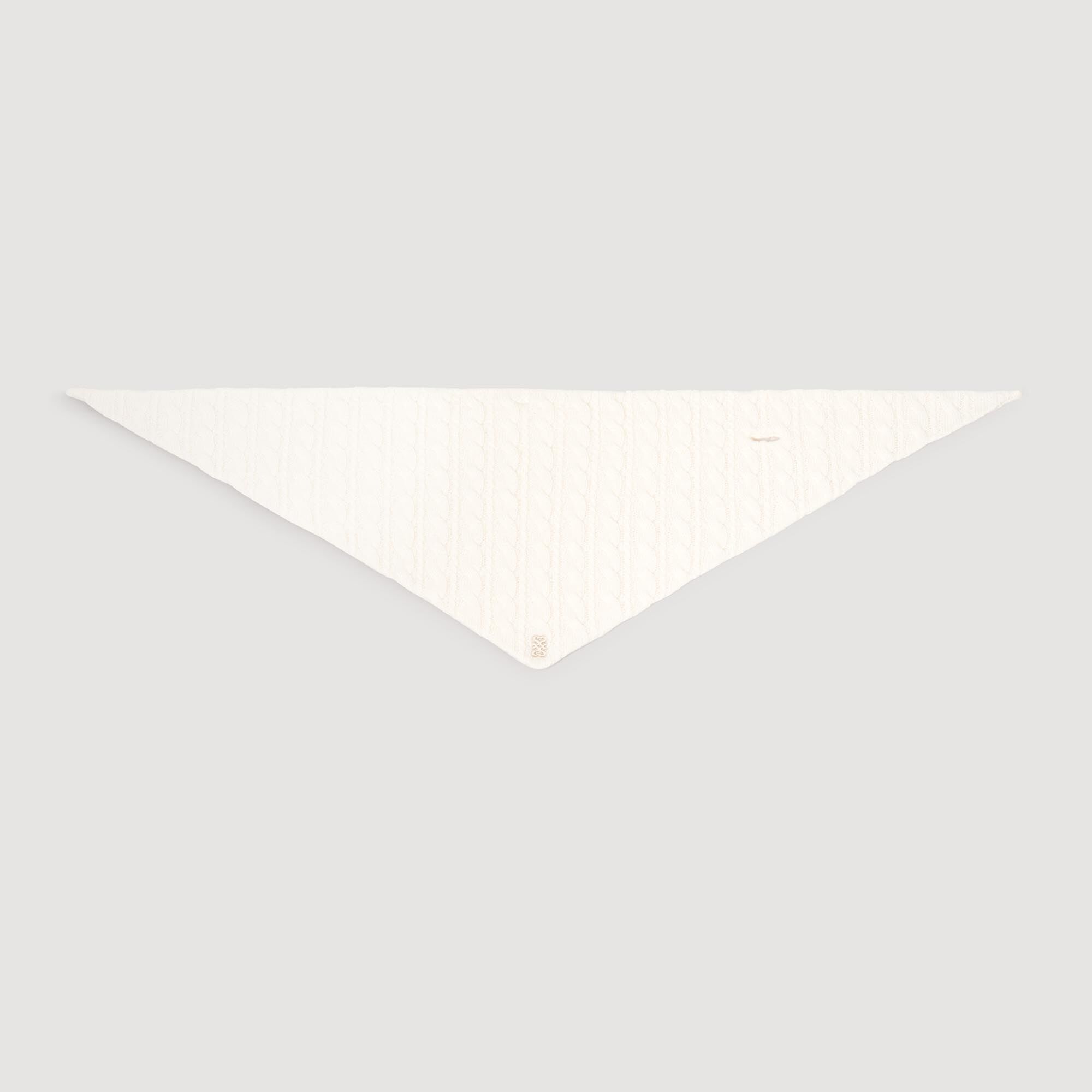 Bandana in maglia intrecciata