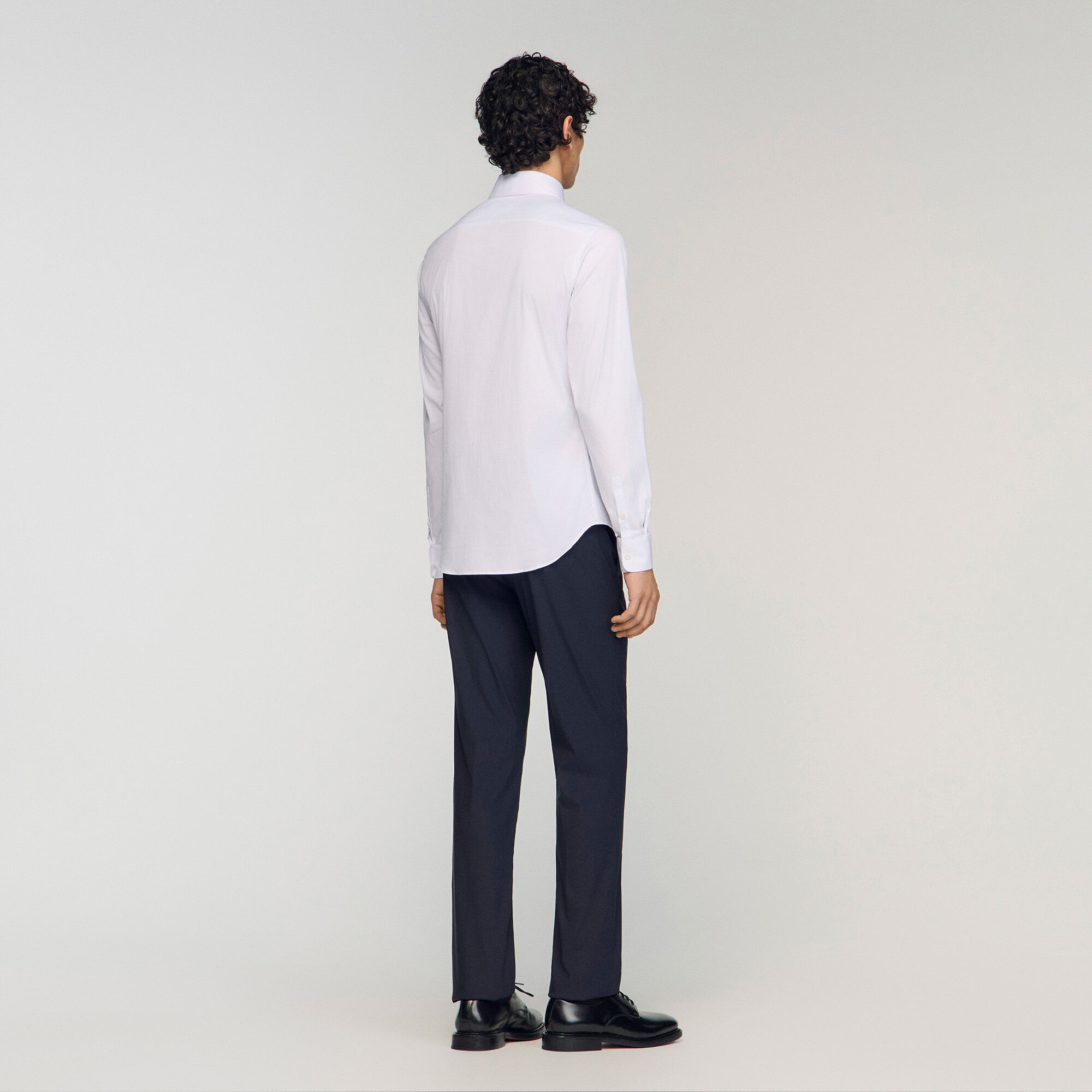 Camicia a tinta unita