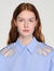 Camicia ricamata in cotone