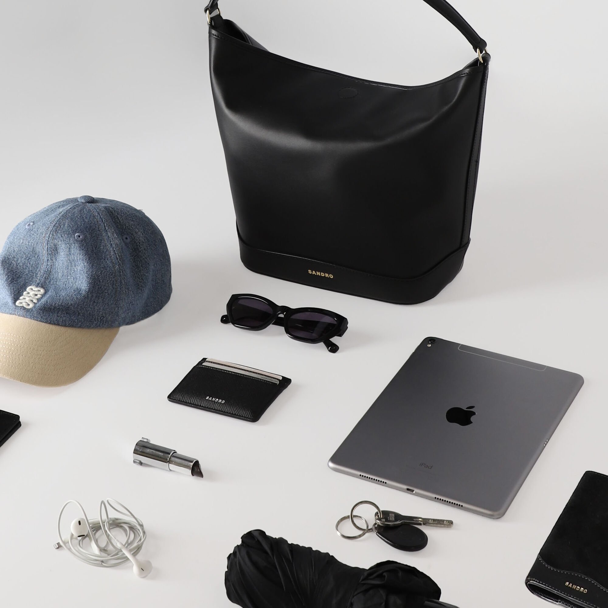 Borsa a secchiello in pelle TANGOSO