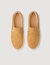 Slip-on in crosta di pelle