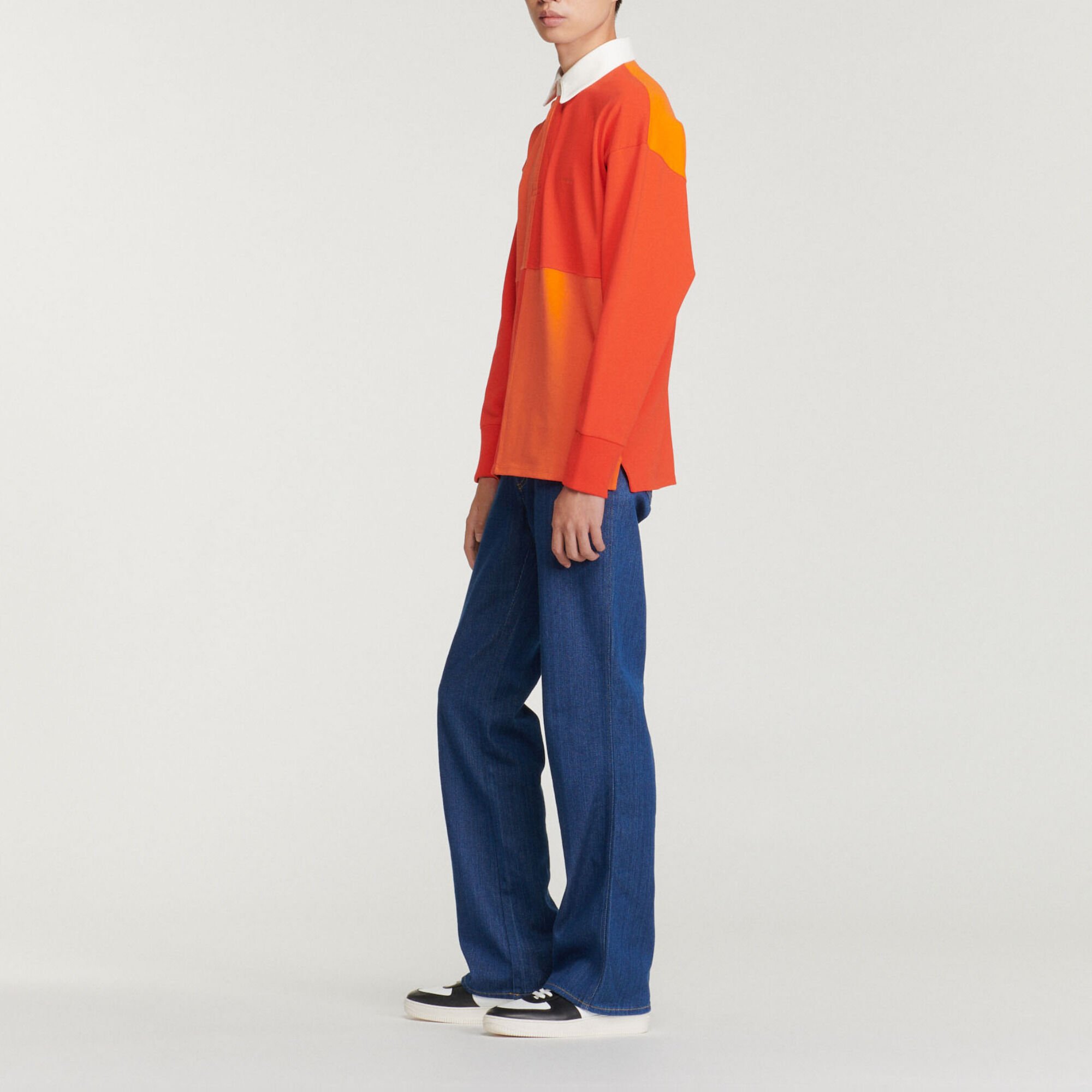 Polo da rugby in cotone bio