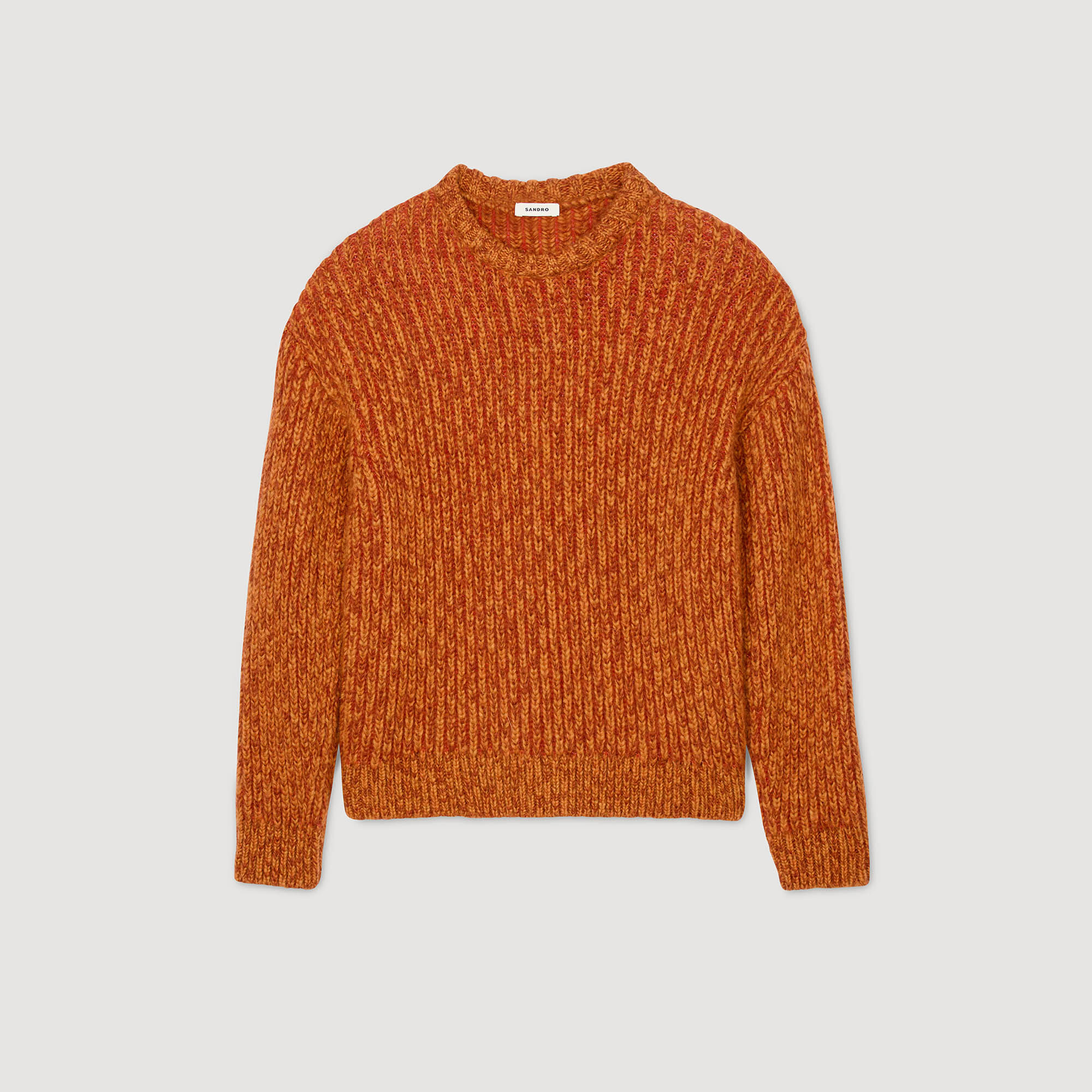 Maglione girocollo maniche lunghe