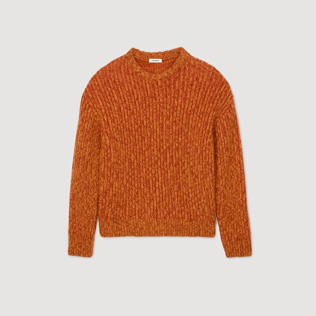 Maglione girocollo maniche lunghe