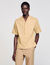 Camicia in cotone e lino