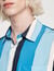 Camicia fluida a righe a maniche corte