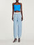 Bustier corto in tweed