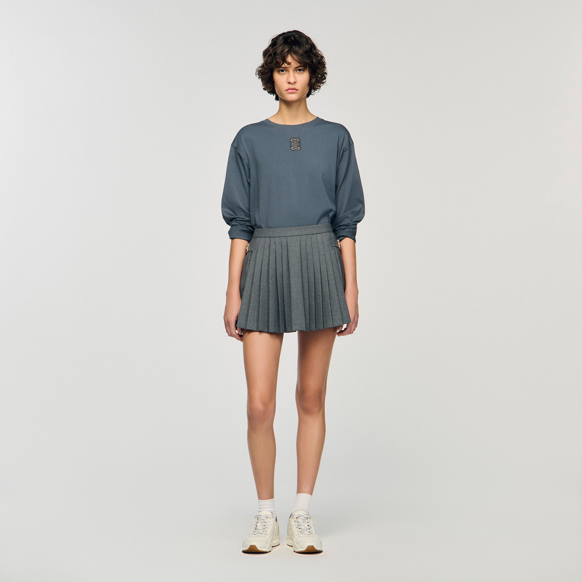 T-shirt con ricamo