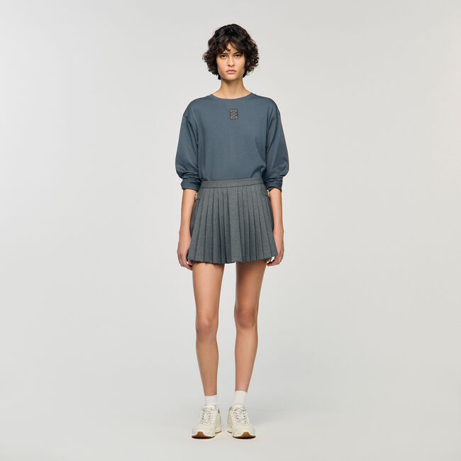 T-shirt con ricamo
