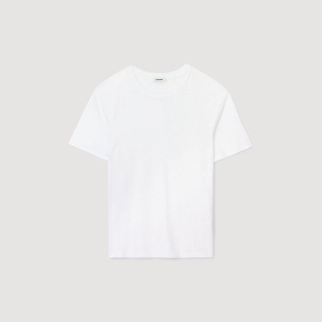 T-shirt in lino certificato