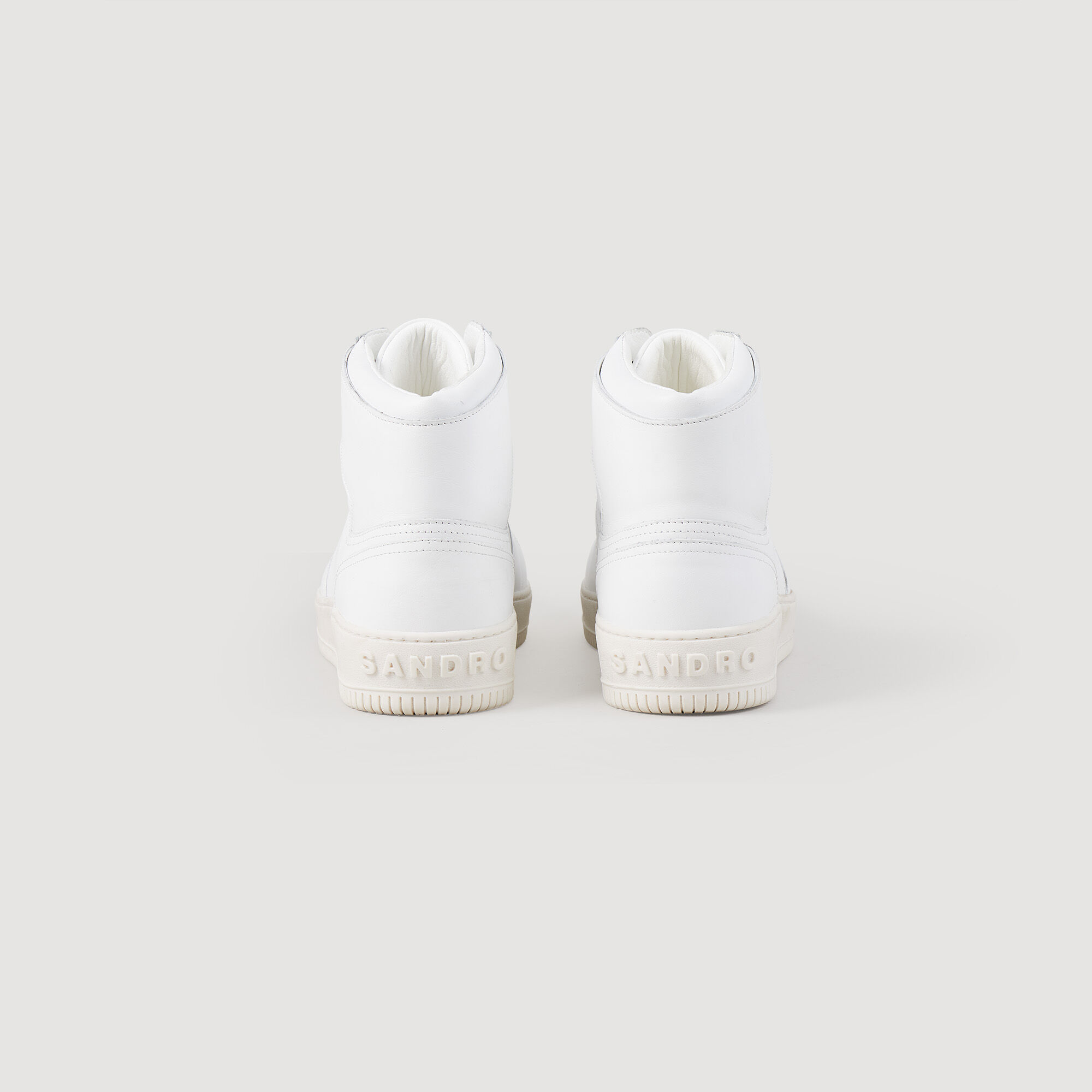 Sneaker alte in pelle