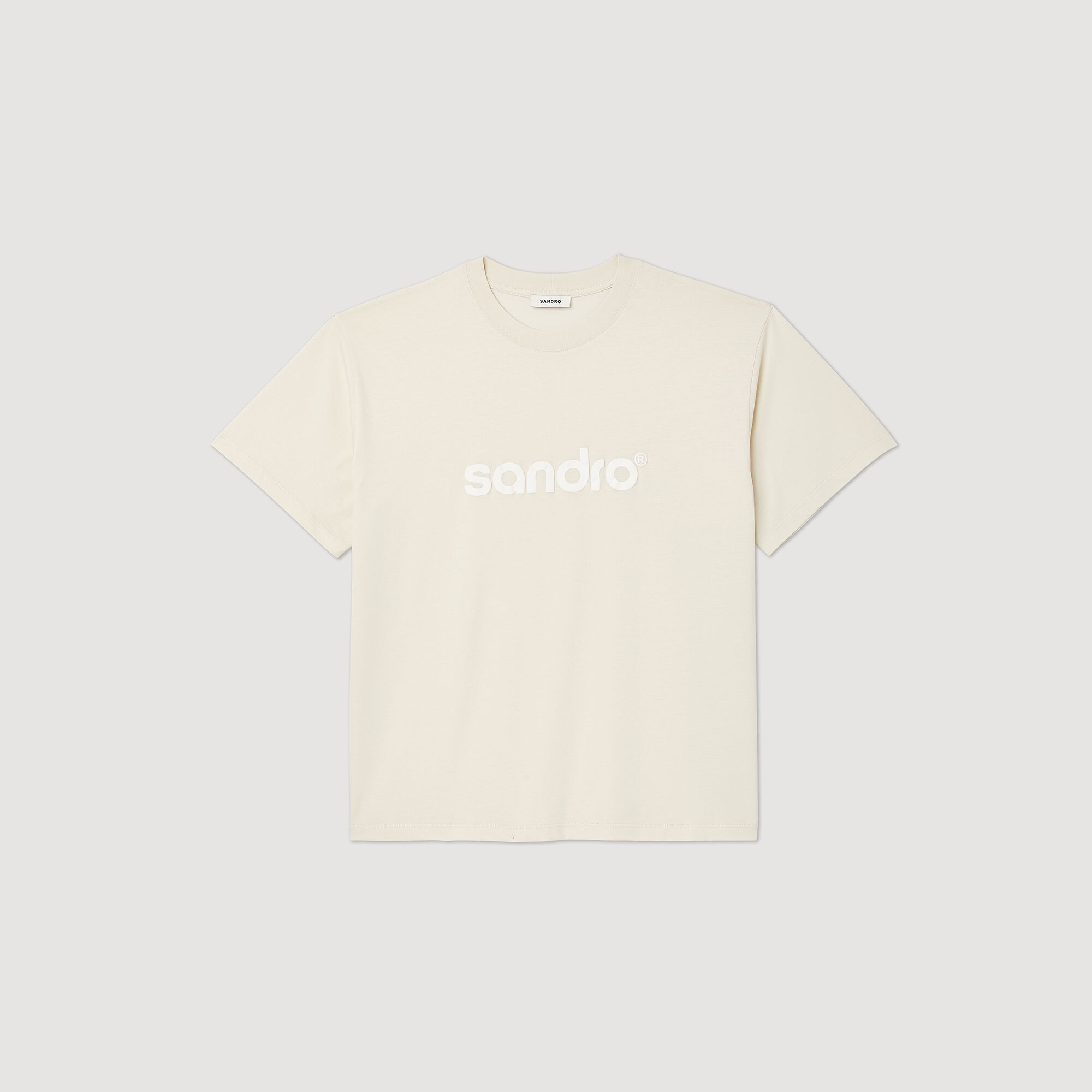 T-shirt oversize con logo