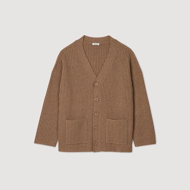 Cardigan oversize a coste