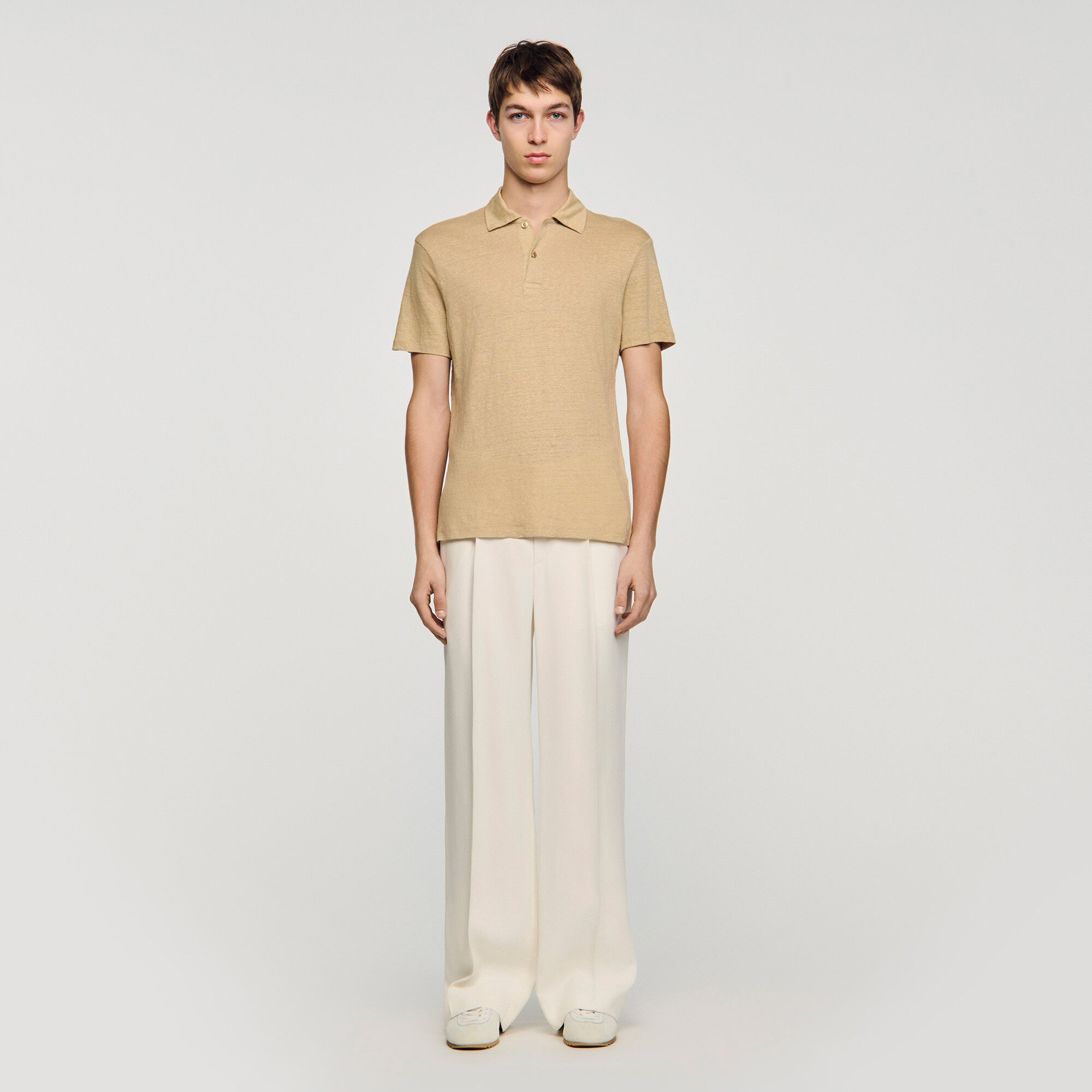 Polo in lino