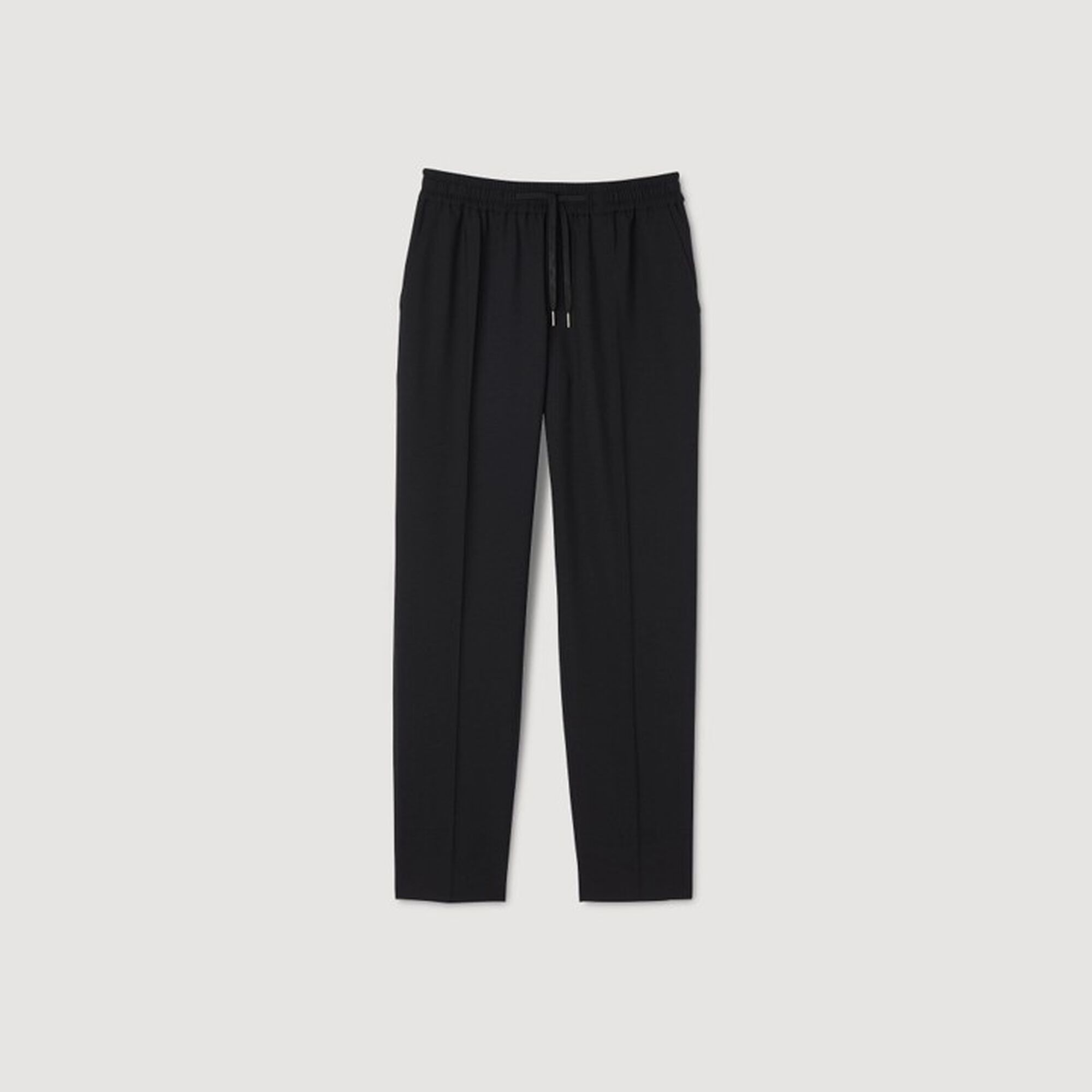 Pantaloni dritti elasticizzati