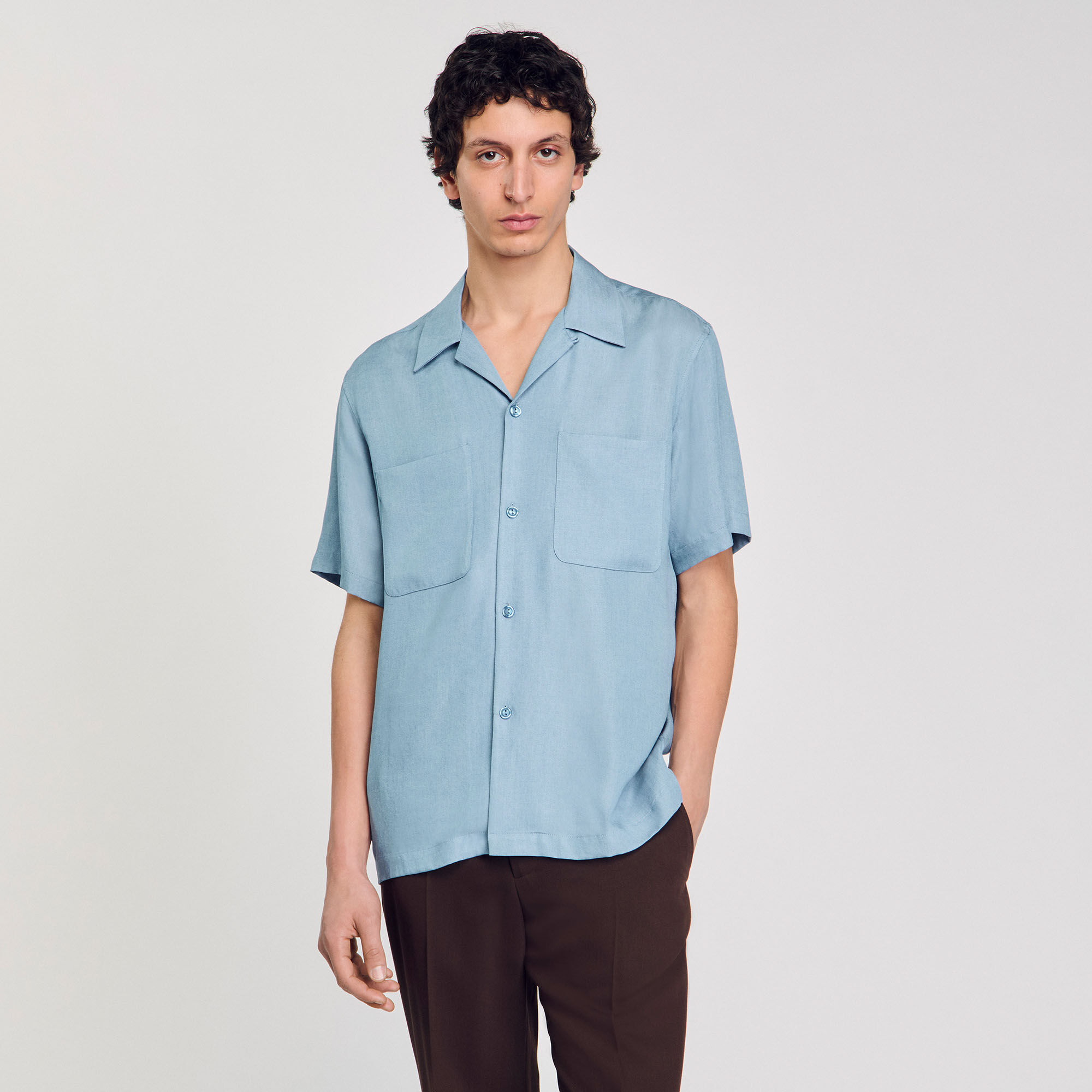 Camicia a maniche corte