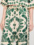 Pantaloni con stampa a fiori