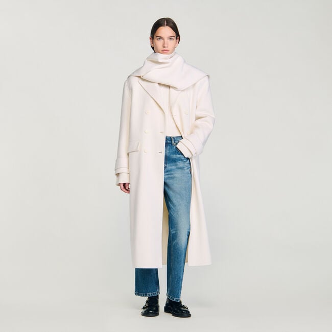Cappotto oversize in lana