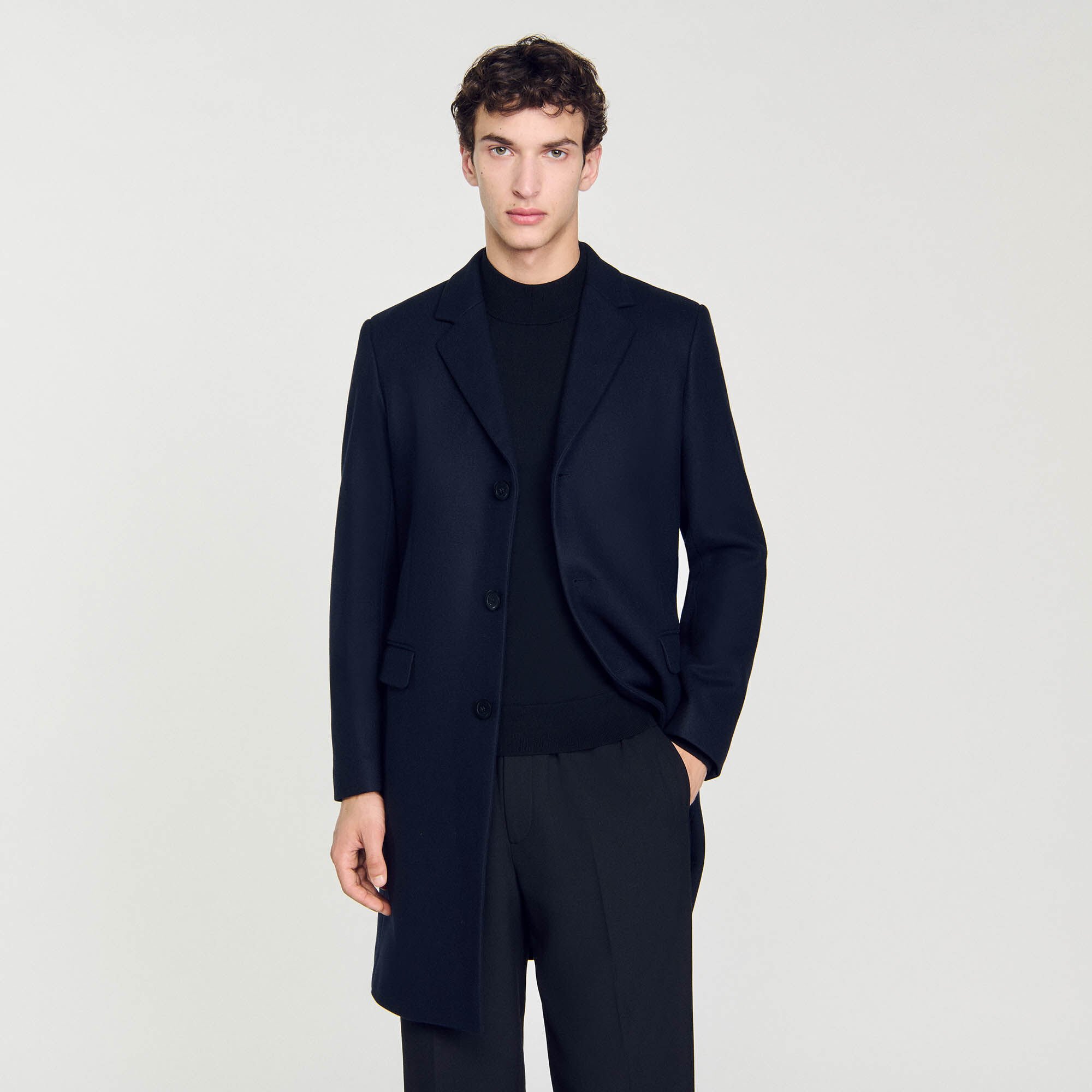 Cappotto in lana e cashmere