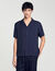 Camicia con colletto aperto