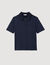 Polo in maglia con colletto con zip