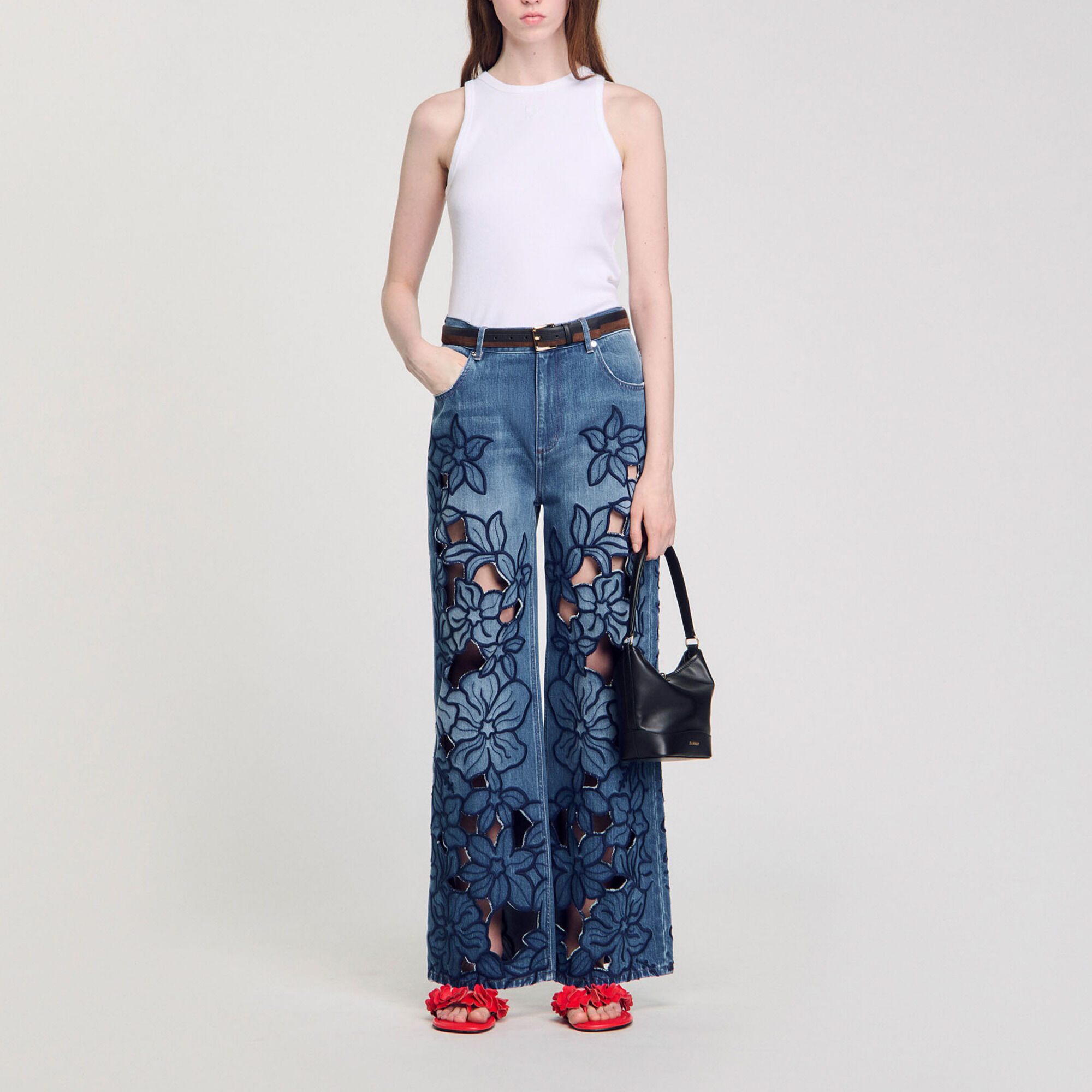 Jeans ricamati