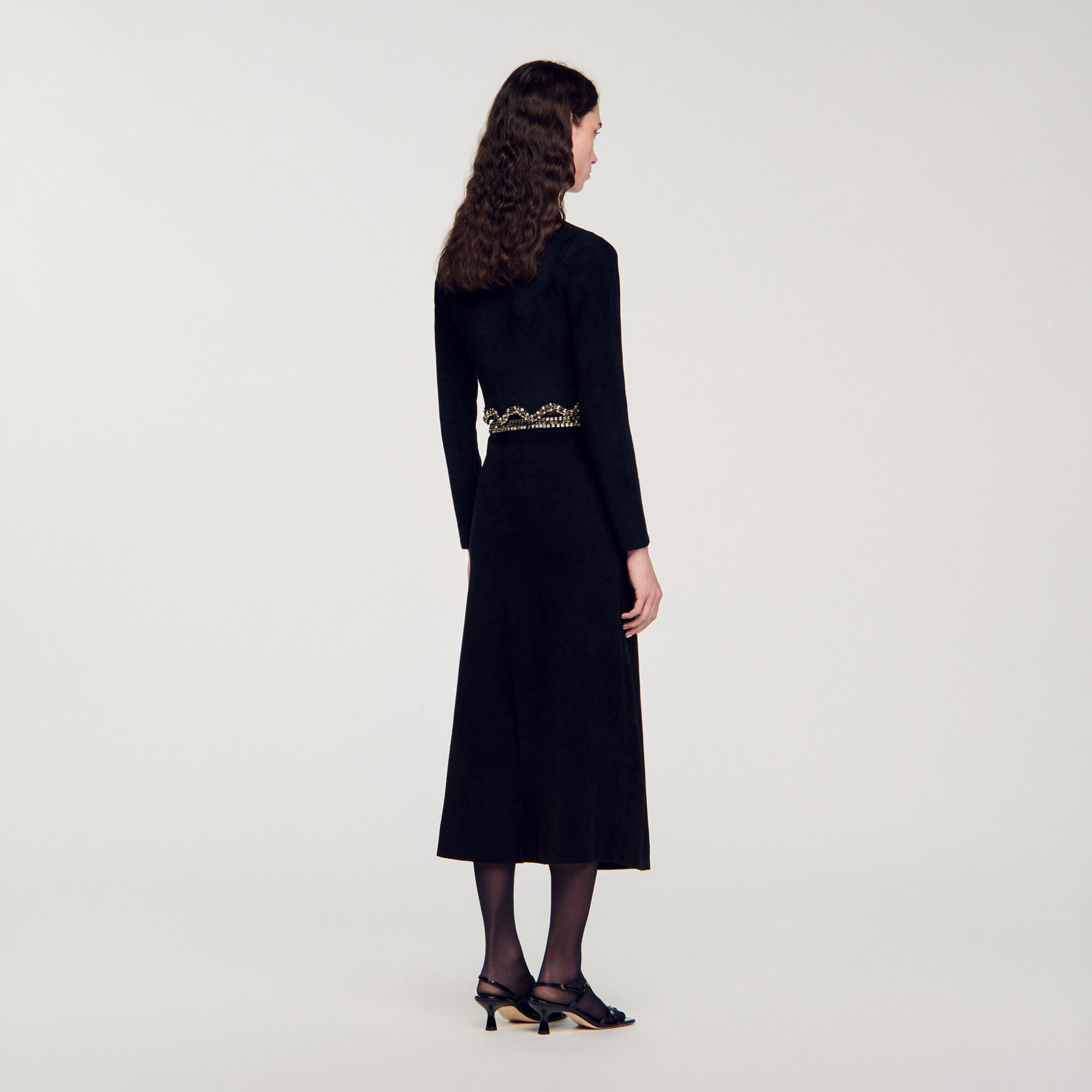 Gonna corta glitterata