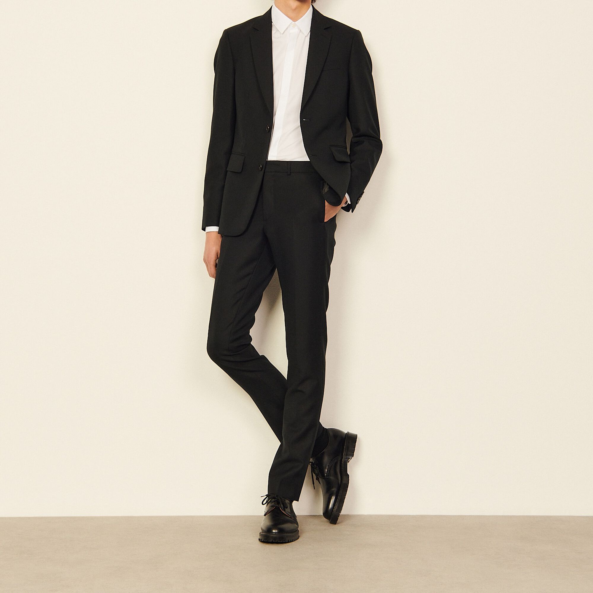 Pantaloni in lana vergine