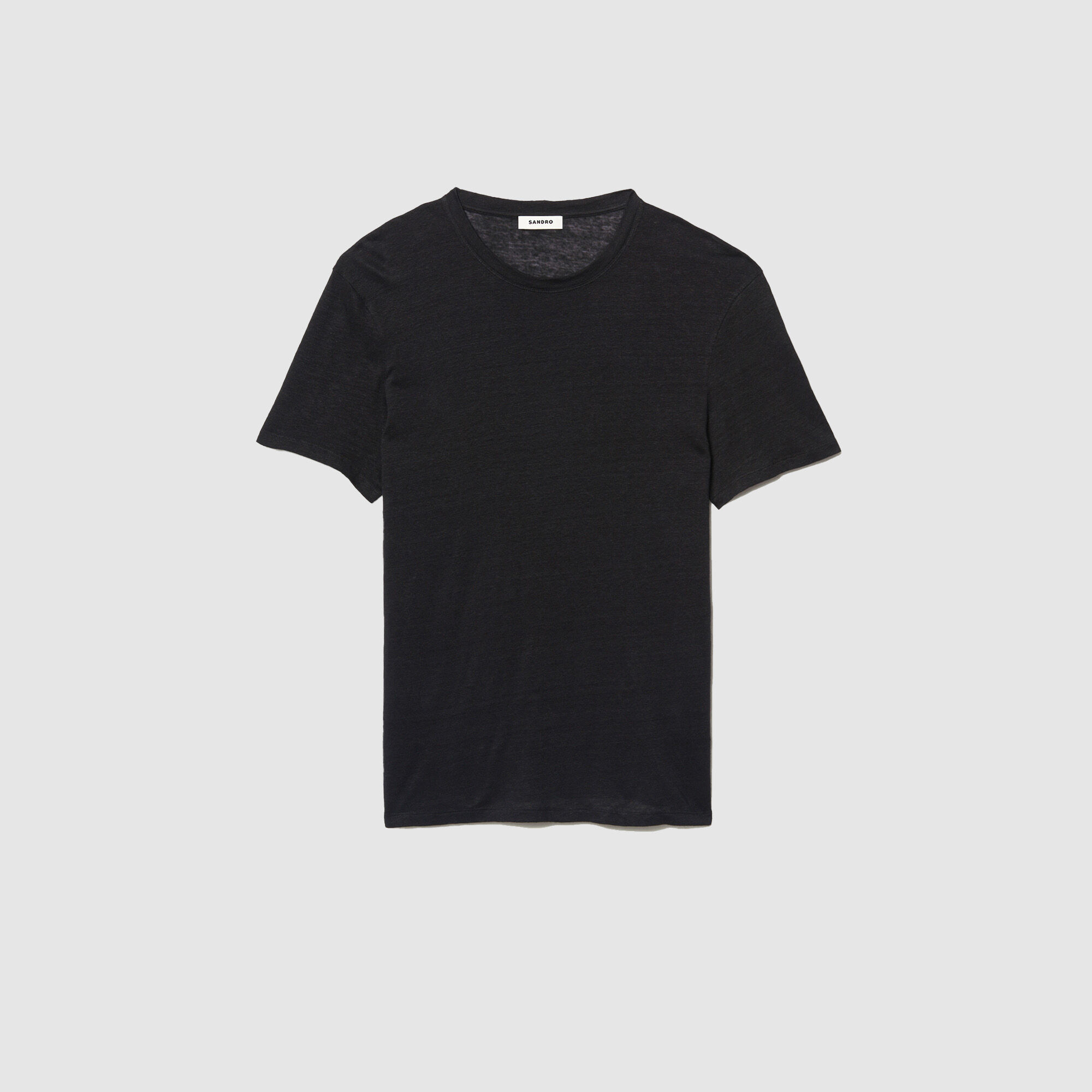 T-shirt in lino certificato
