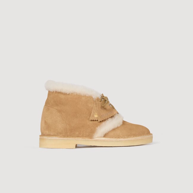 Desert Boots™ in shearling