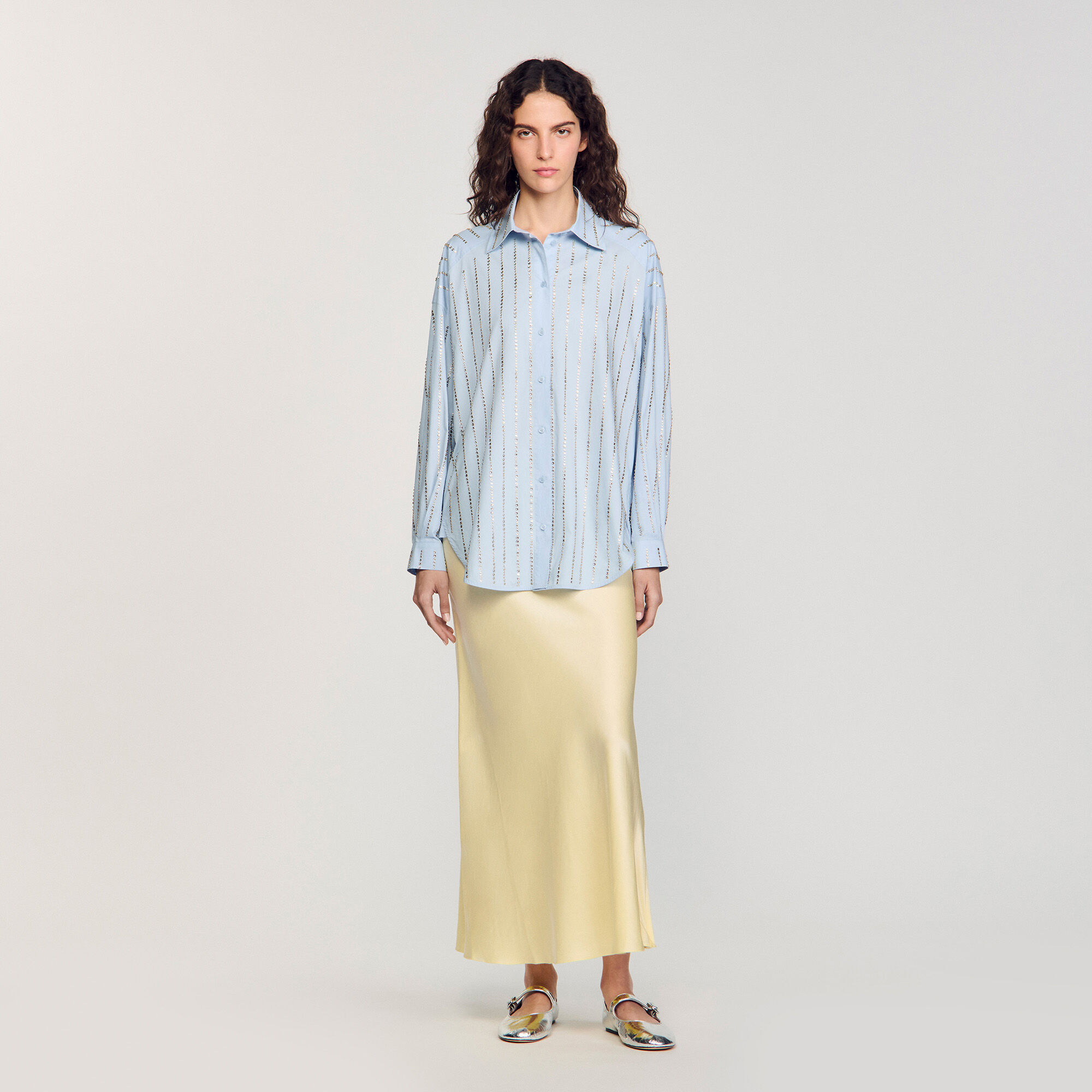 Camicia glitterata