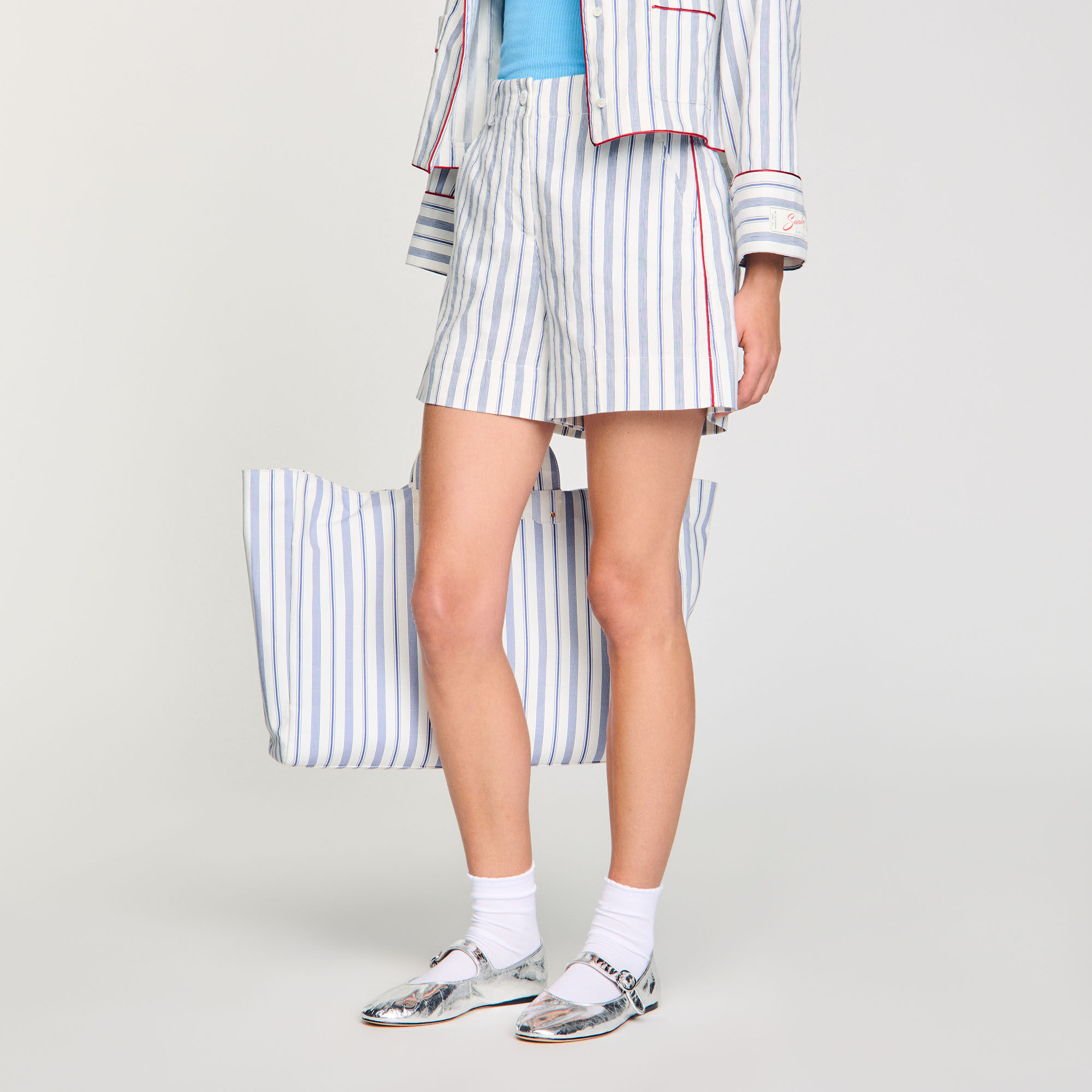 Shorts a righe