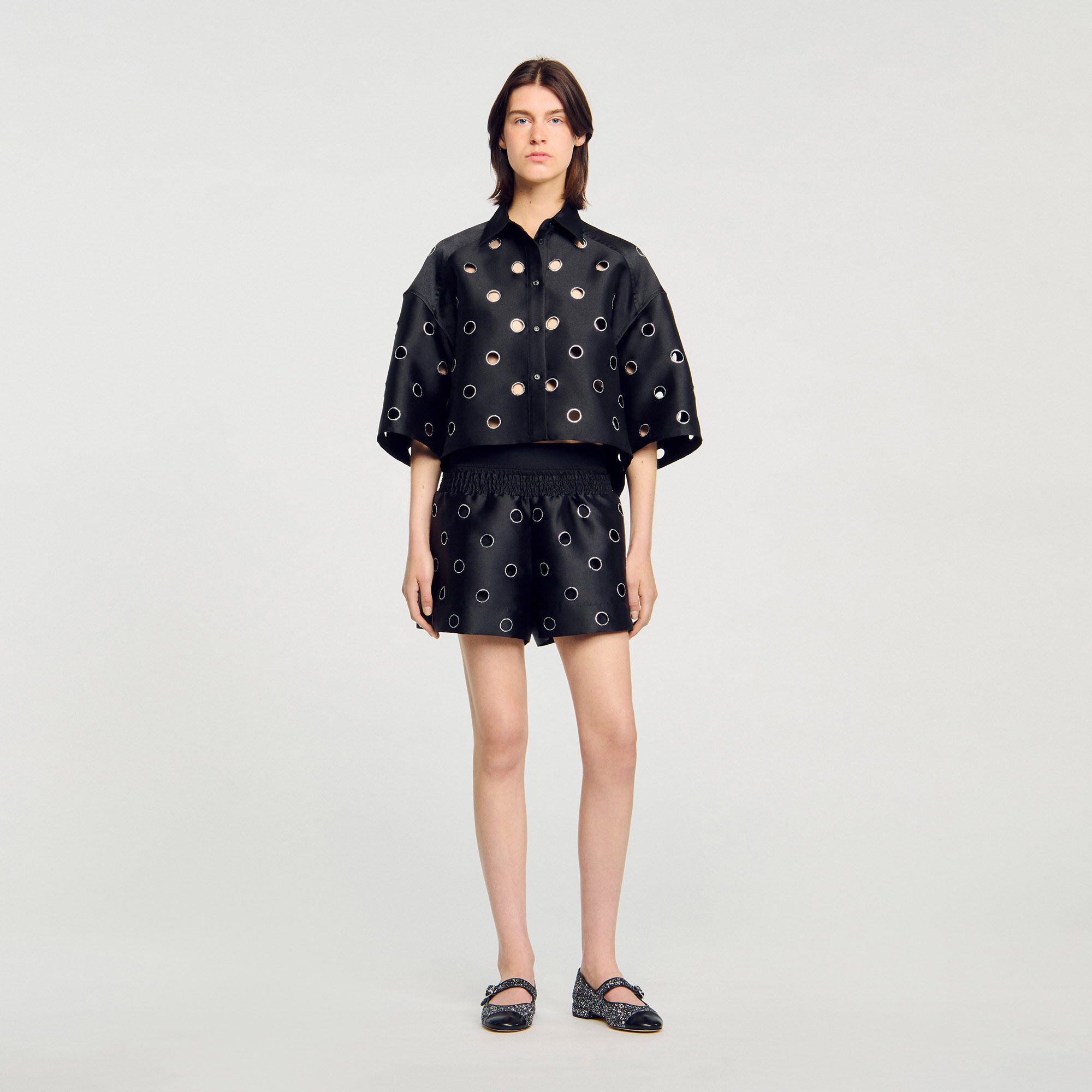 Camicia glitterata