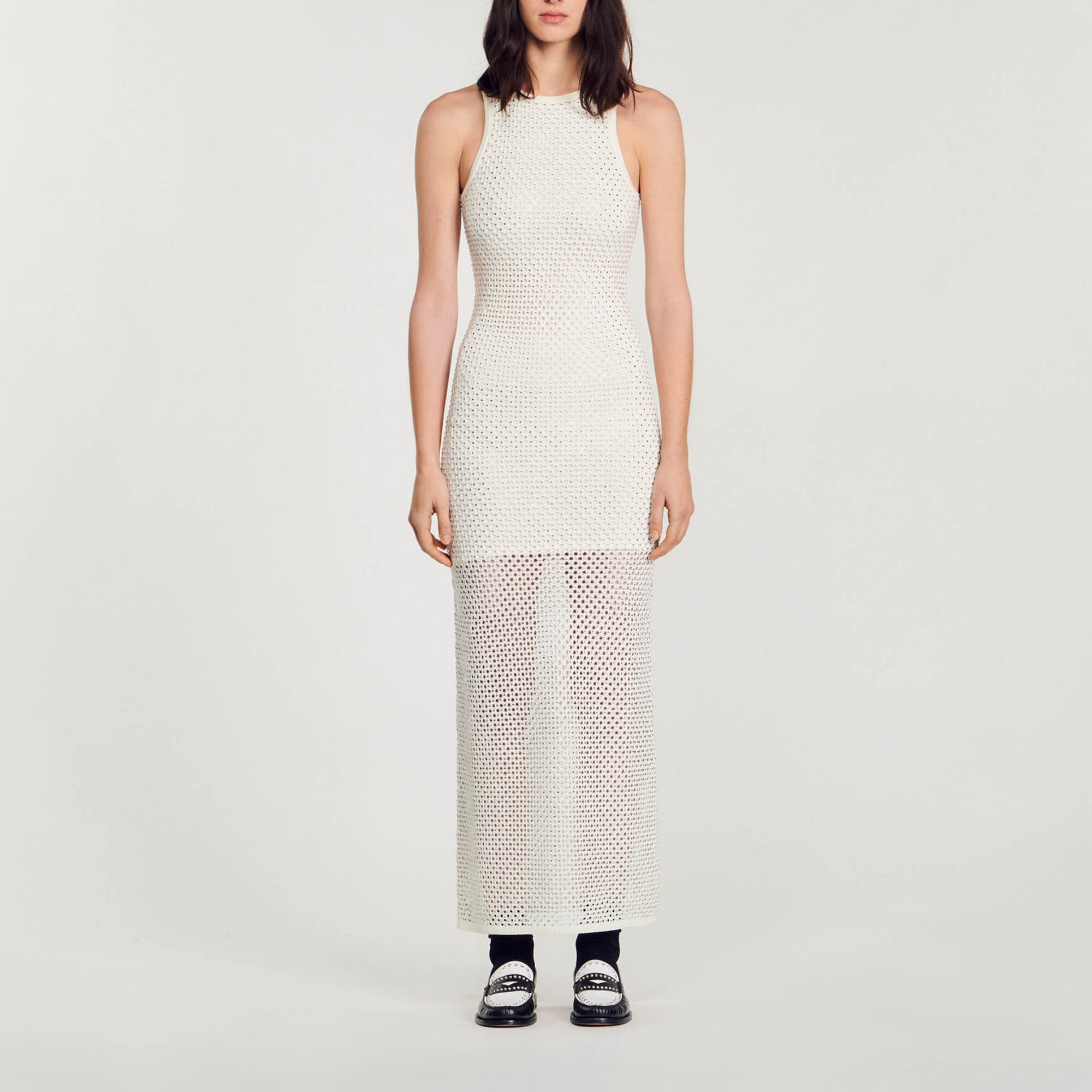 Abito lungo in maglia