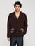 Cardigan a motivi floreali