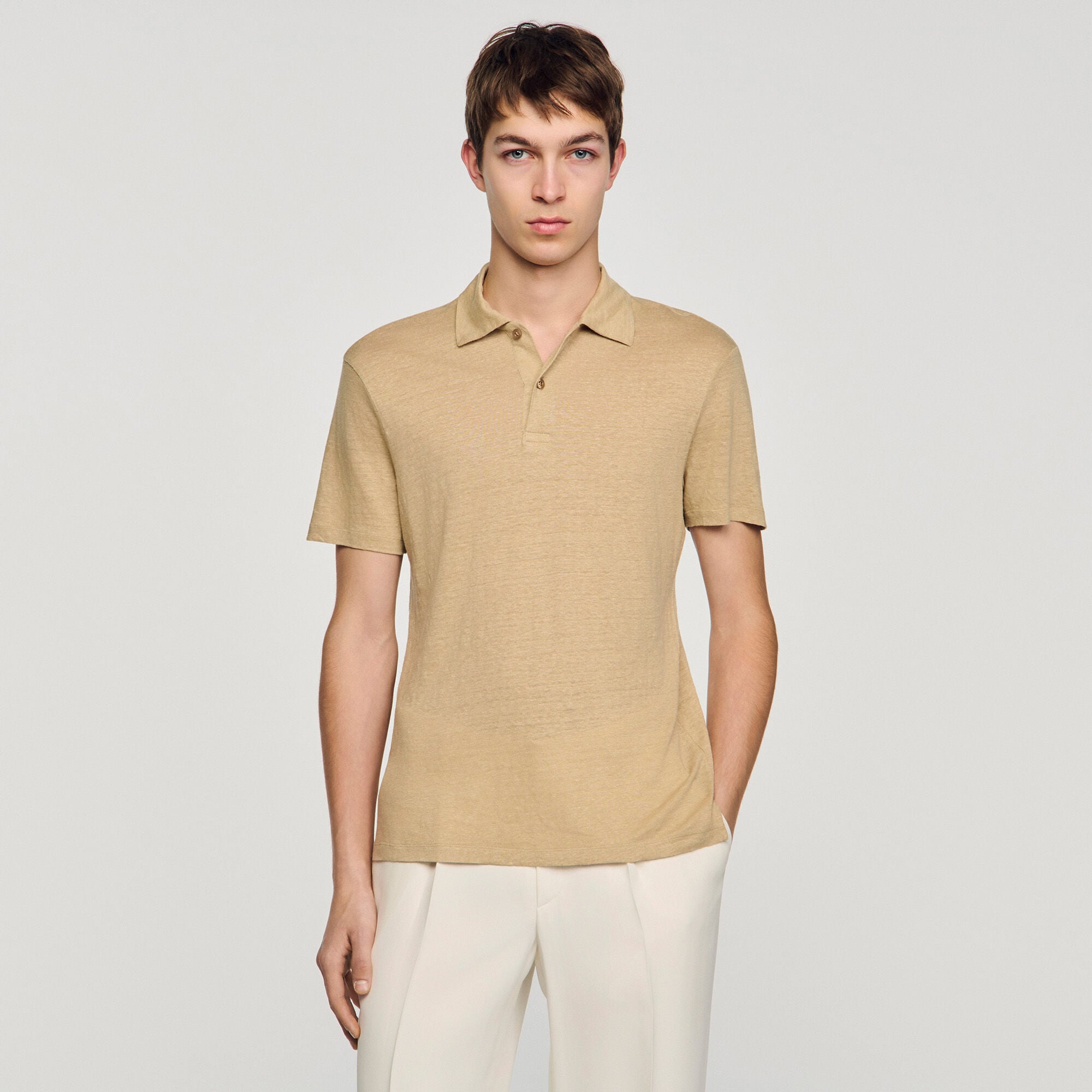 Polo in lino
