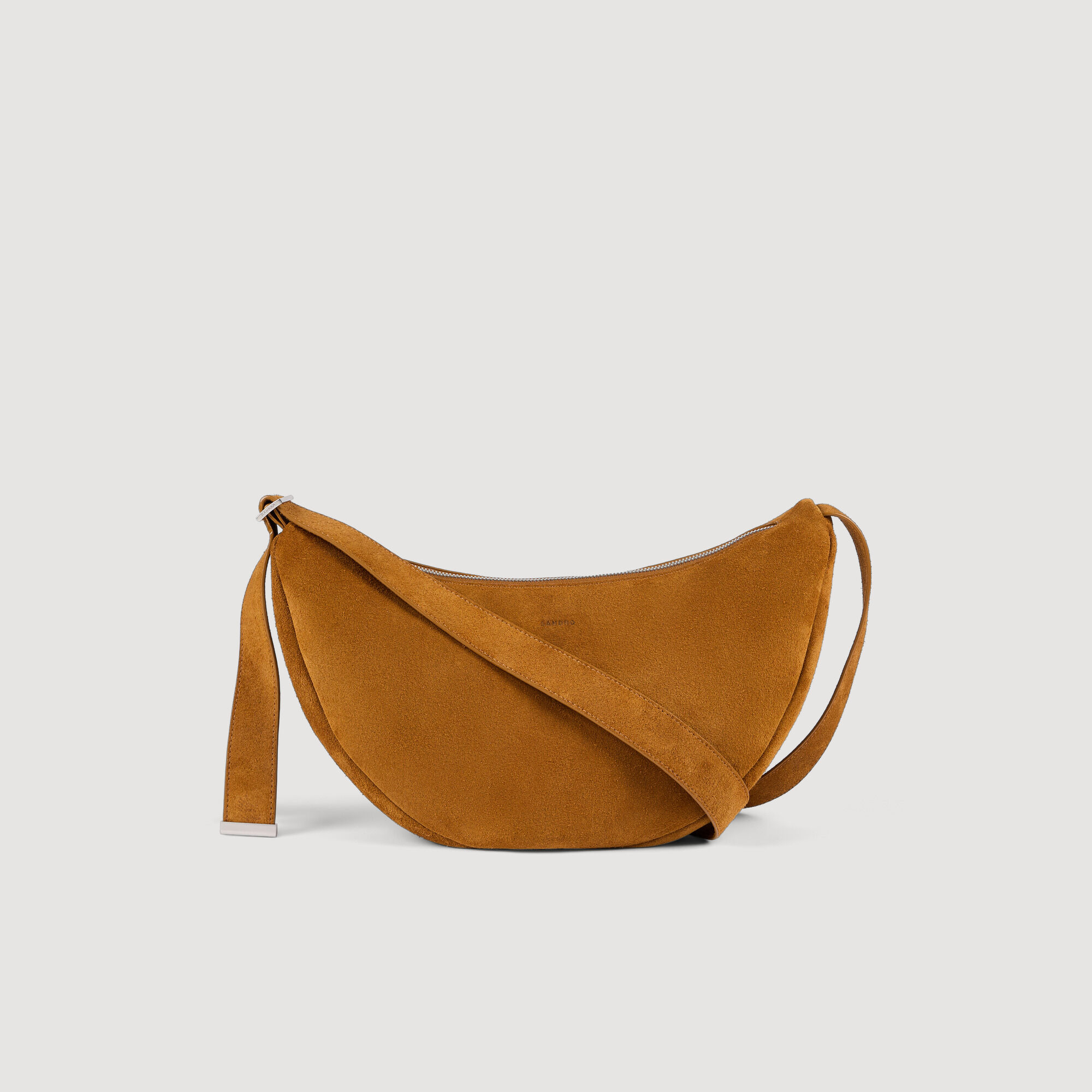 Piccola hobo in crosta zippata