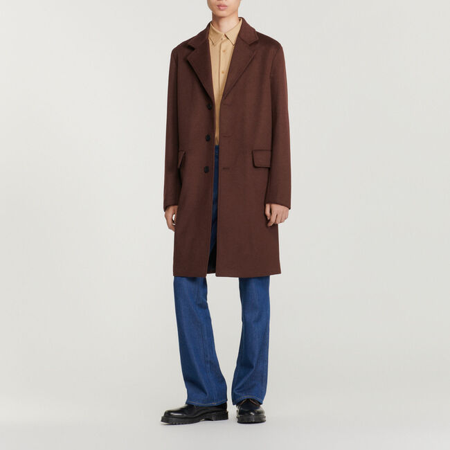 Cappotto in panno di lana