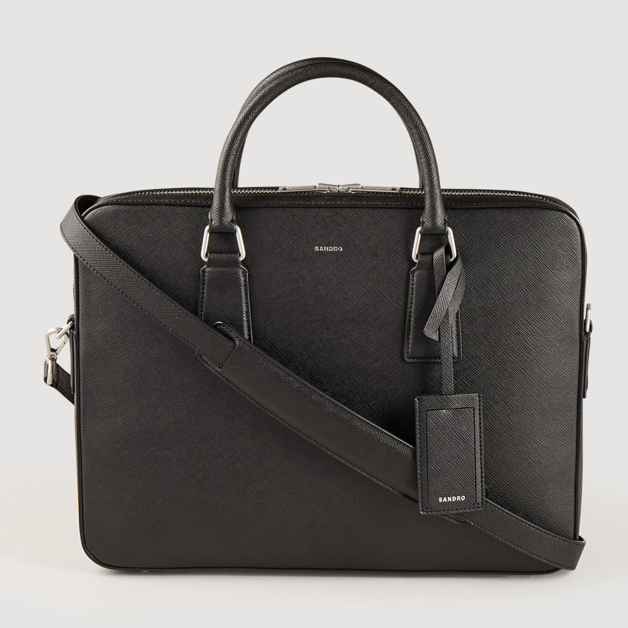 Ventiquattrore in pelle formato slim