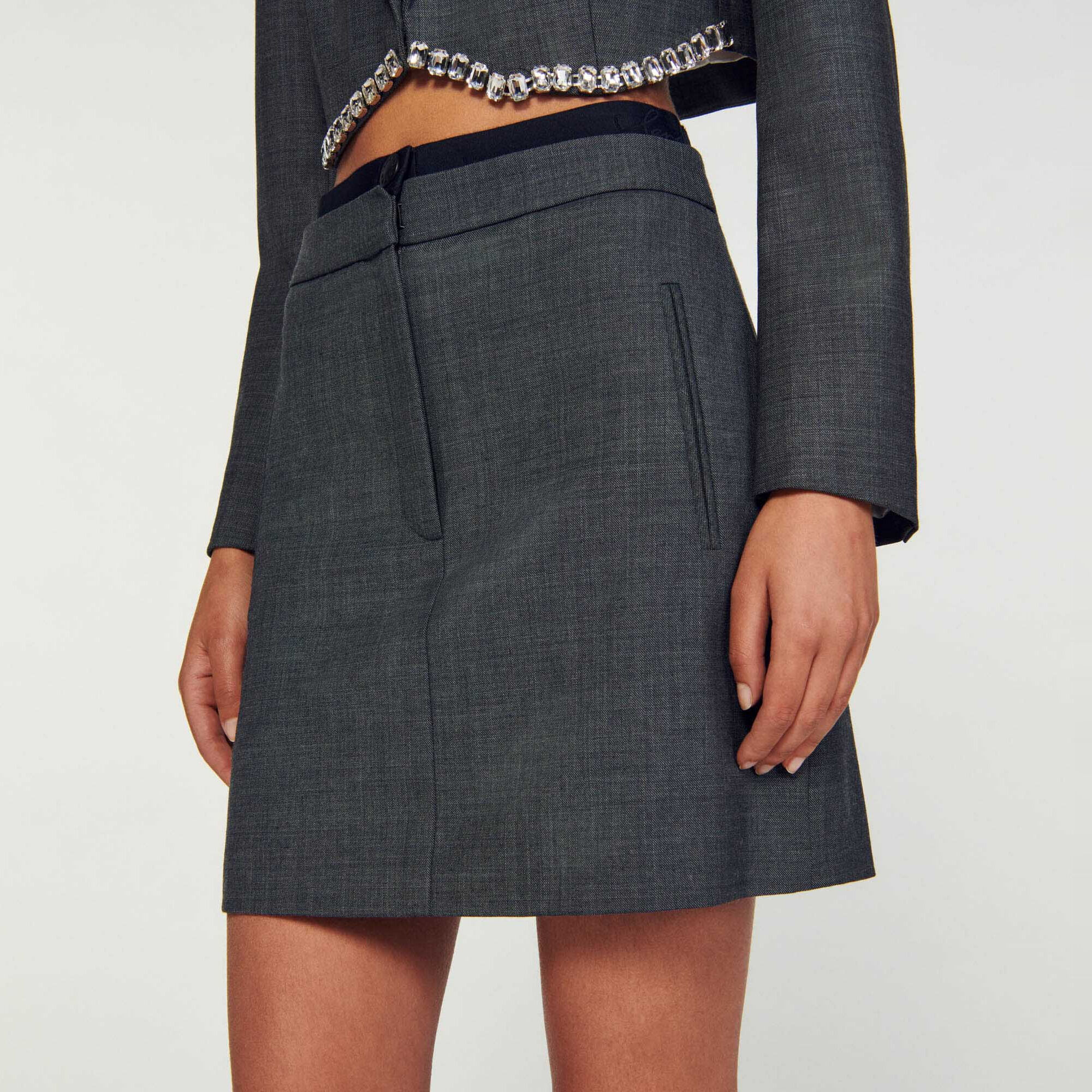 Minigonna elasticizzata