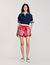 Shorts con stampa a bandana