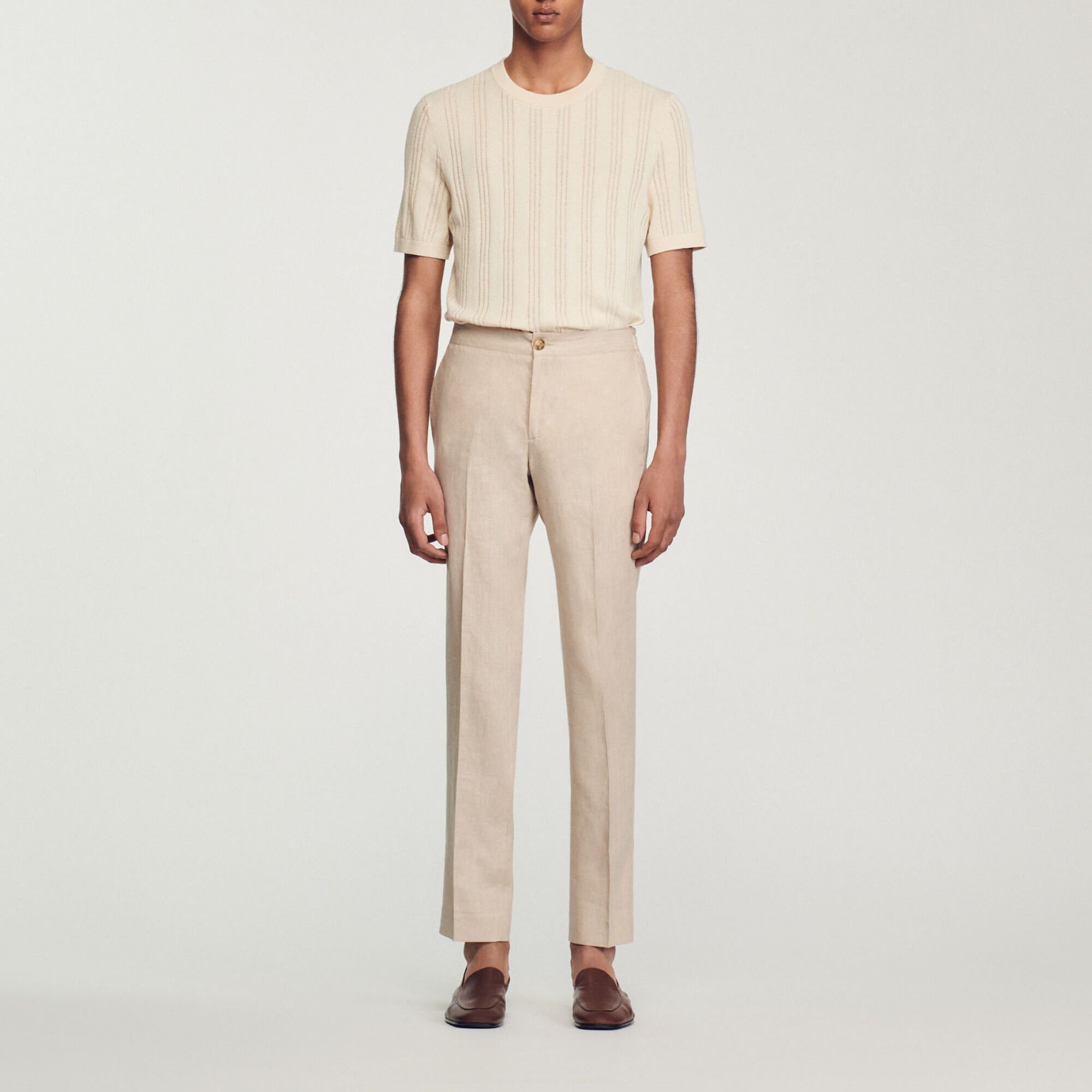 Pantaloni in lino