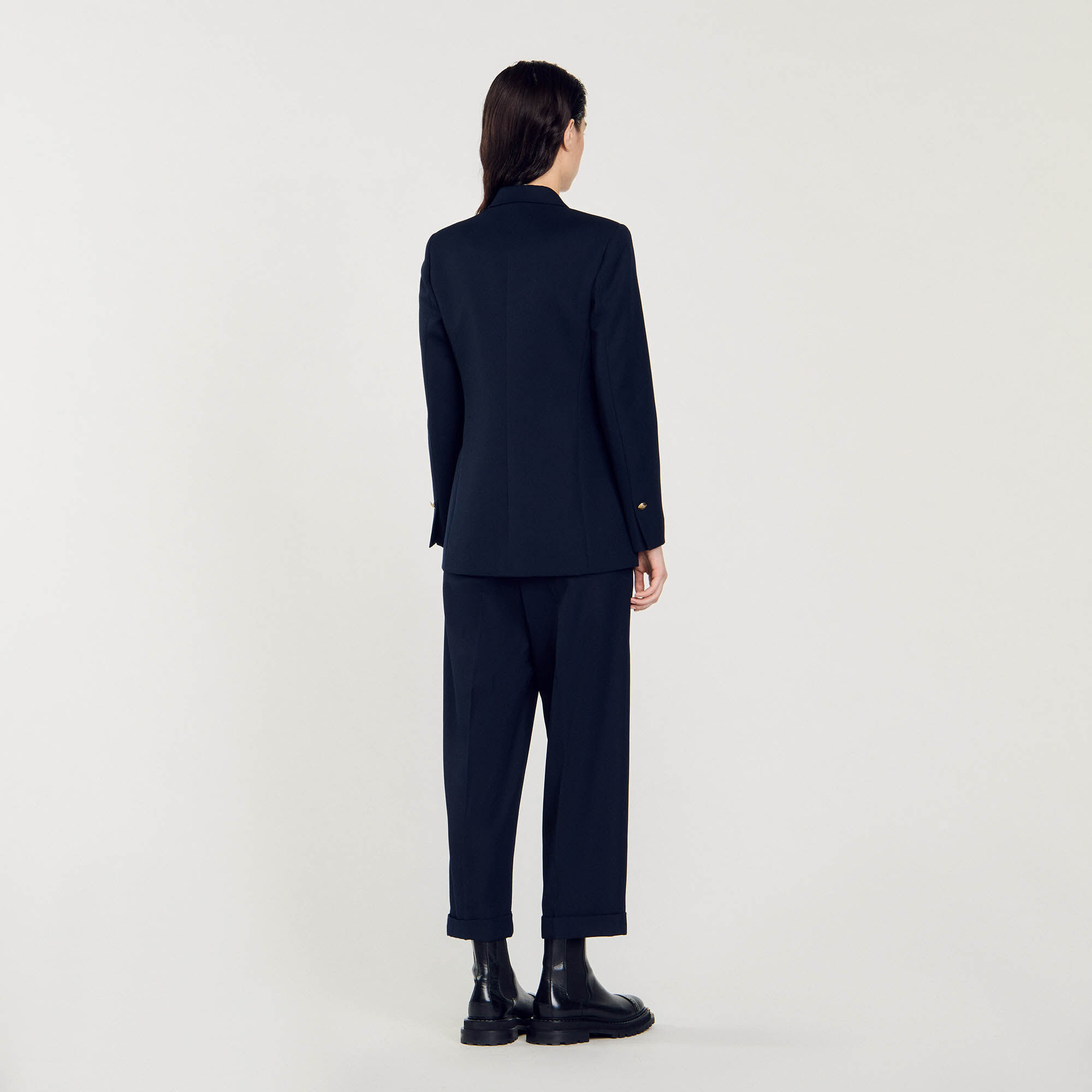 Giacca tailleur con doppia abbottonatura