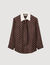 Camicia fluida stampata a cravatta