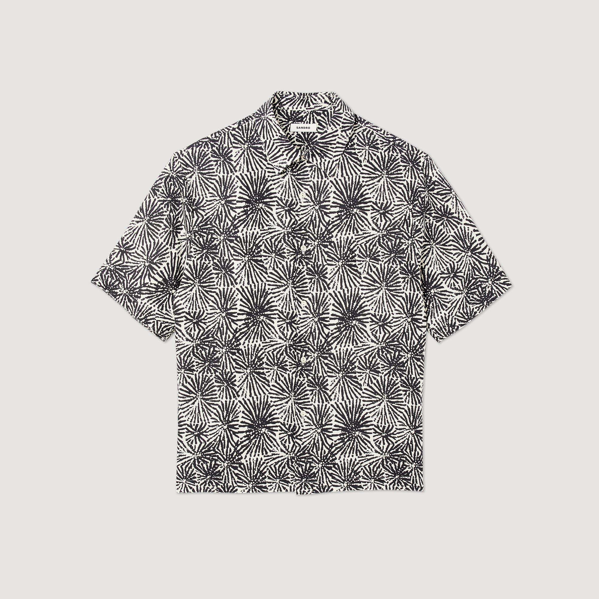 Camicia oversize stampata