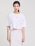 T-shirt corta con perline