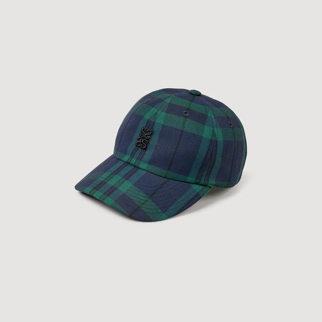 Cappellino a quadri