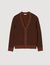 Cardigan jacquard square cross