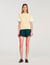 Maglione in maglia bimateriale